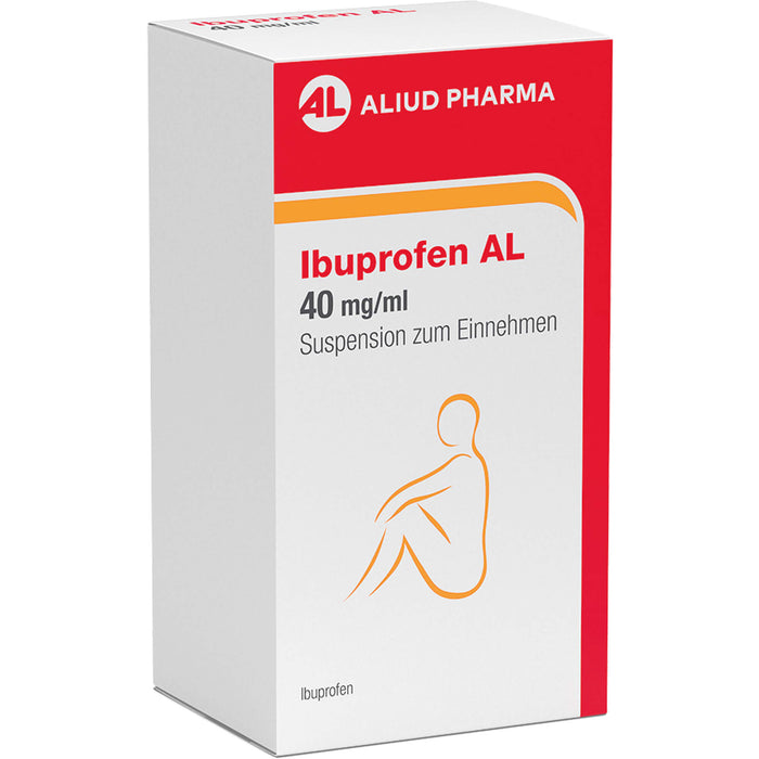 Ibuprofen AL 40 mg/ml Suspension zum Einnehmen, 100 ml Lösung