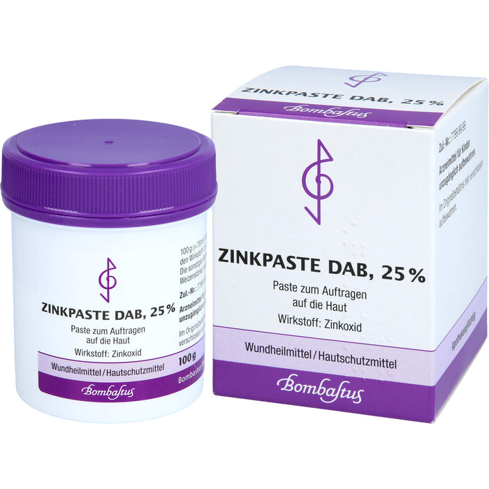 Bombastus Zinkpaste DAB, 100 g Cream