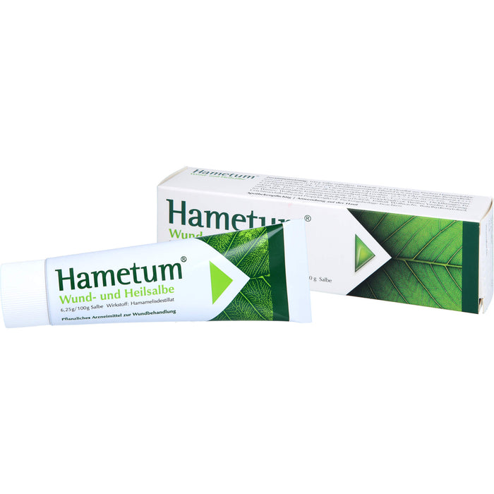 Hametum Wund- und Heilsalbe zur Wundbehandlung, 50 g Ointment