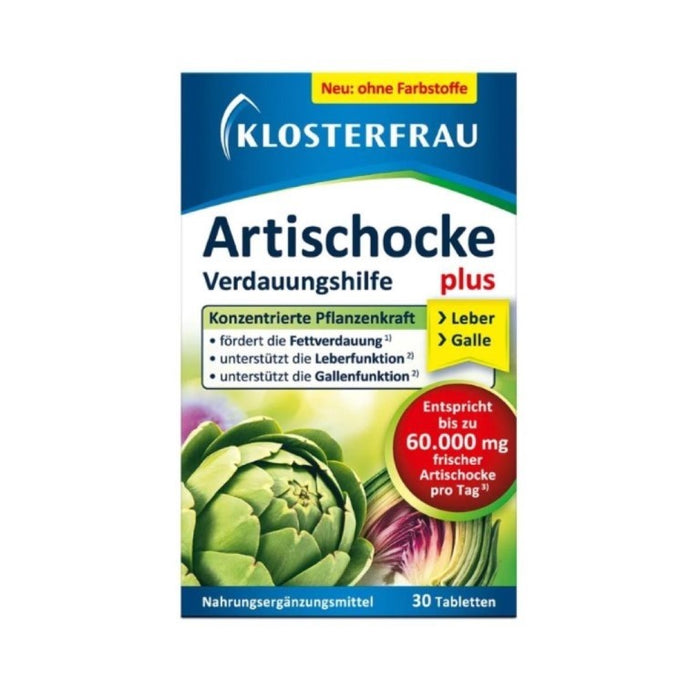 Klosterfrau Artischocke plus, 30 St. Tabletten