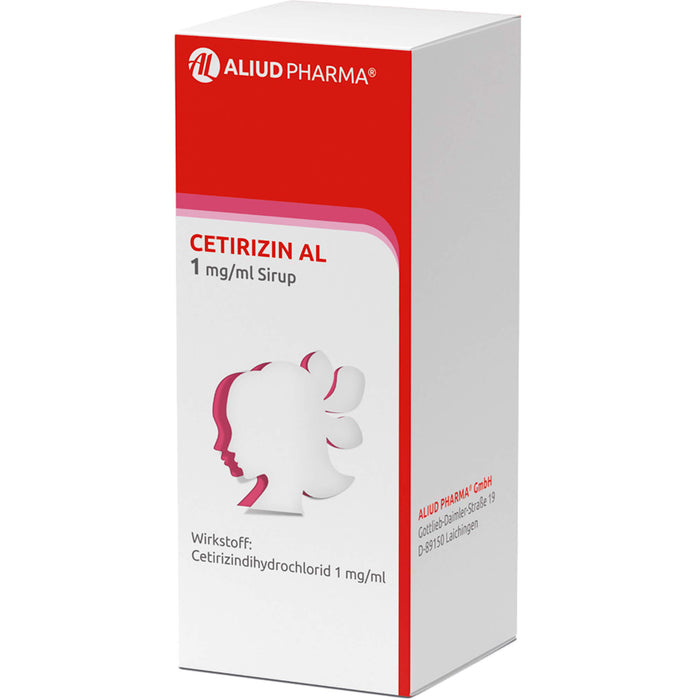 Cetirizin AL 1 mg/ml Sirup, 75 ml Lösung