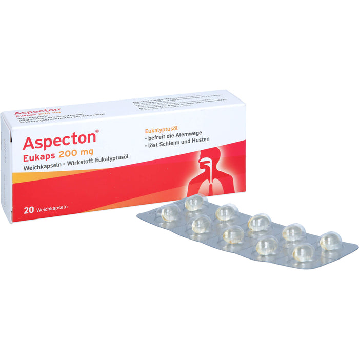 Aspecton Eukaps 200 mg Weichkapseln, 20 pc Capsules