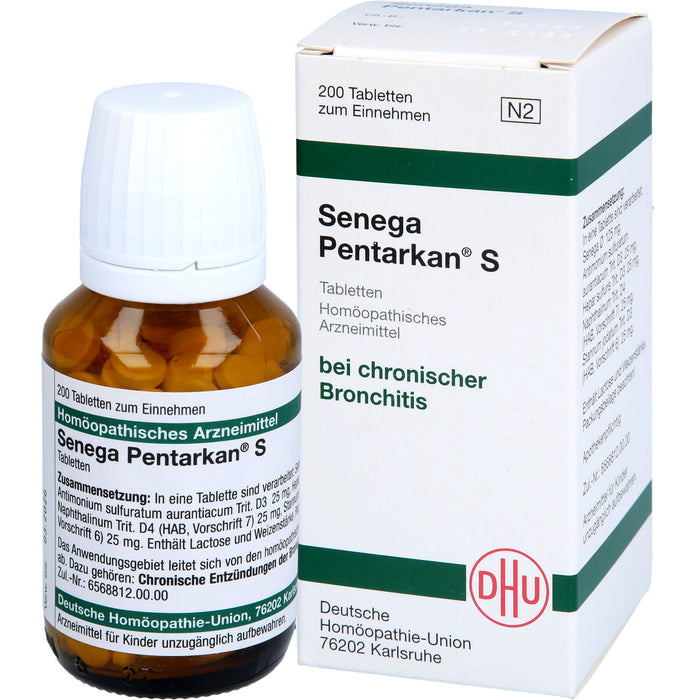 Senega Pentarkan S Tabletten, 200 St. Tabletten