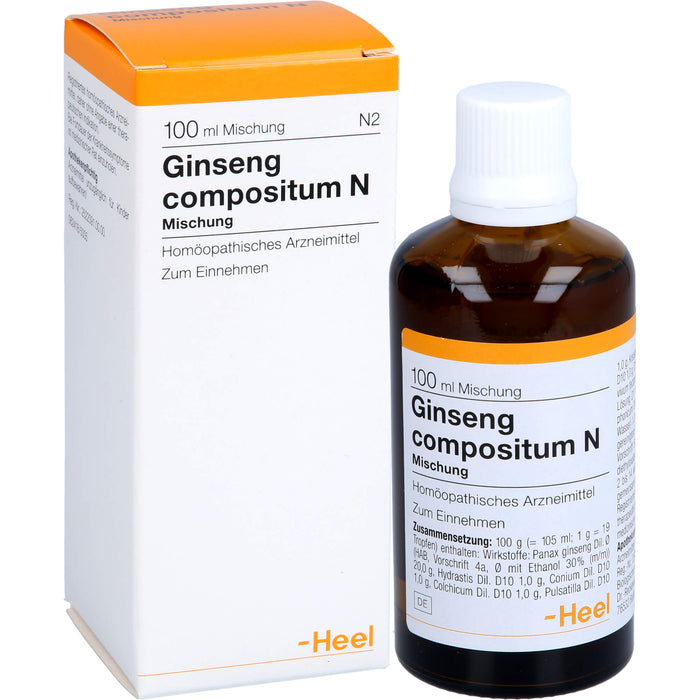 Ginseng compositum N Tropfen, 100 ml Lösung