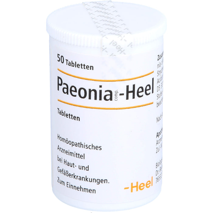 Paeonia Comp. Heel Tabletten, 50 pc Tablettes