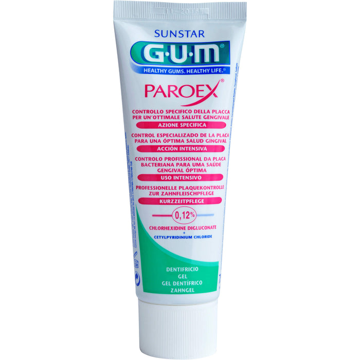 GUM Paroex 0.12 % Zahngel, 75 ml Dentifrice