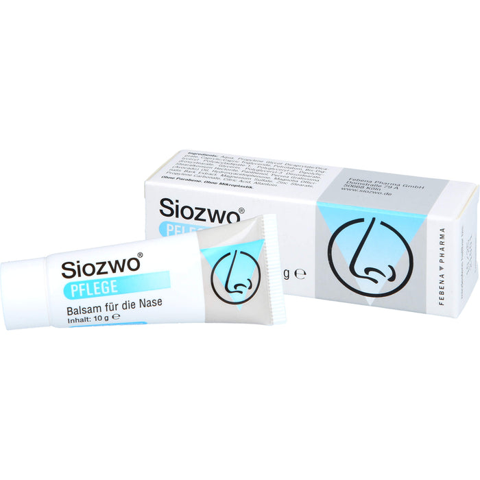 Siozwo Pflegebalsam für die Nase, 10 g Cream