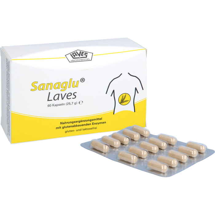 Sanaglu Laves Kapseln, 60 pc Capsules