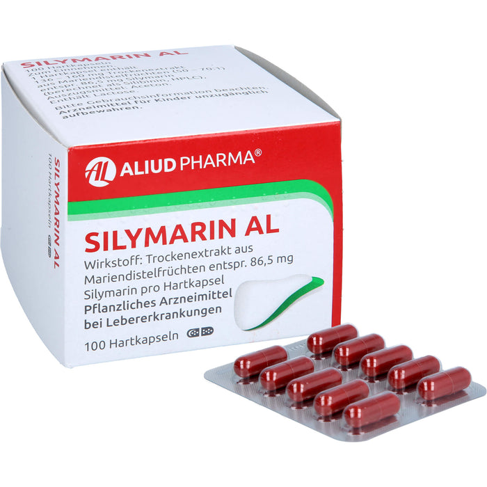 Silymarin AL Hartkapseln, 100 pc Capsules