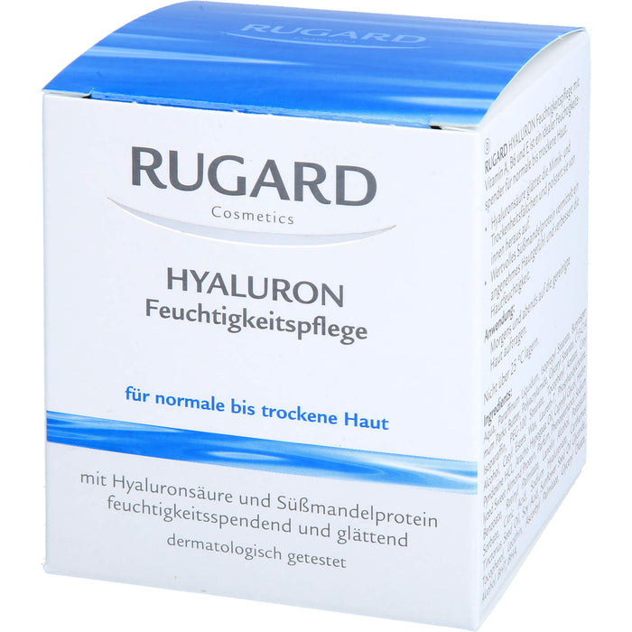 RUGARD Hyaluron Feuchtigkeitspflege für reife und trockene Haut, 100 ml Creme