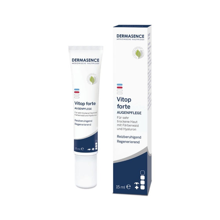 DERMASENCE Vitop forte Augenpflege für sehr trockene Haut, 15 ml Crème