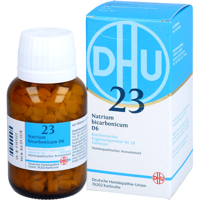 DHU Schüßler-Salz Nr. 23 Natrium bicarbonicum D6 Tabletten, 420 St. Tabletten