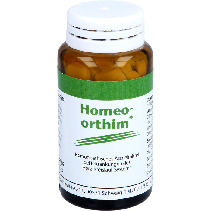 Homeo-orthim Tabletten bei Erkrankungen des Herz-Kreislauf-Systems, 90 pc Tablettes