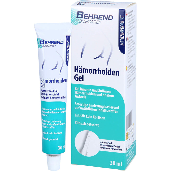 Behrend Hämorrhoiden Gel, 30 ml GEL