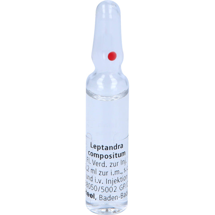 Leptandra compositum Inj.-Lsg., 10 pcs. Ampoules