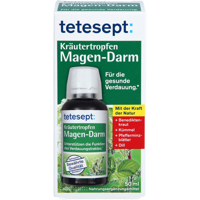 tetesept Kräutertropfen Magen-Darm, 50 ml TRO