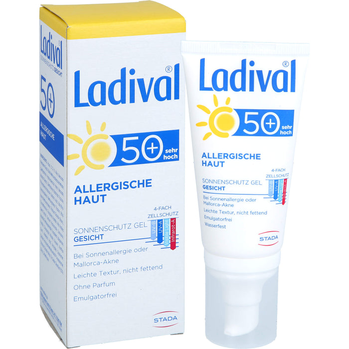 Ladival Allergische Haut LSF 50+ Sonnenschutz-Gel, 50 ml Gel