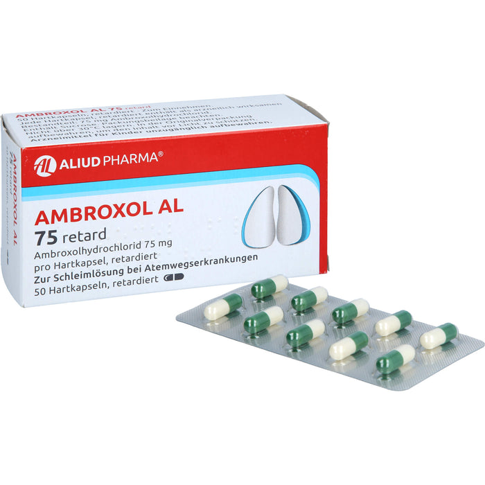 Ambroxol AL 75 retard Hartkapseln, 50 pcs. Capsules