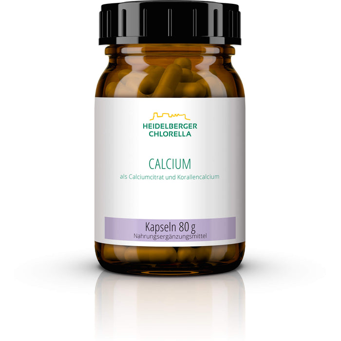 Calcium als Calciumcitrat und Korallencalcium, 80 g KAP