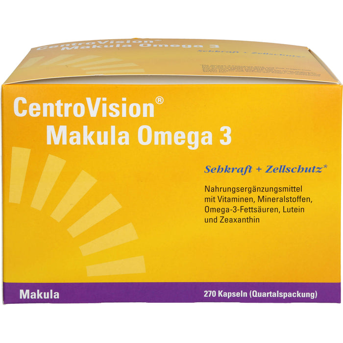 CentroVision Makula Omega 3 Kapseln, 270 St. Kapseln