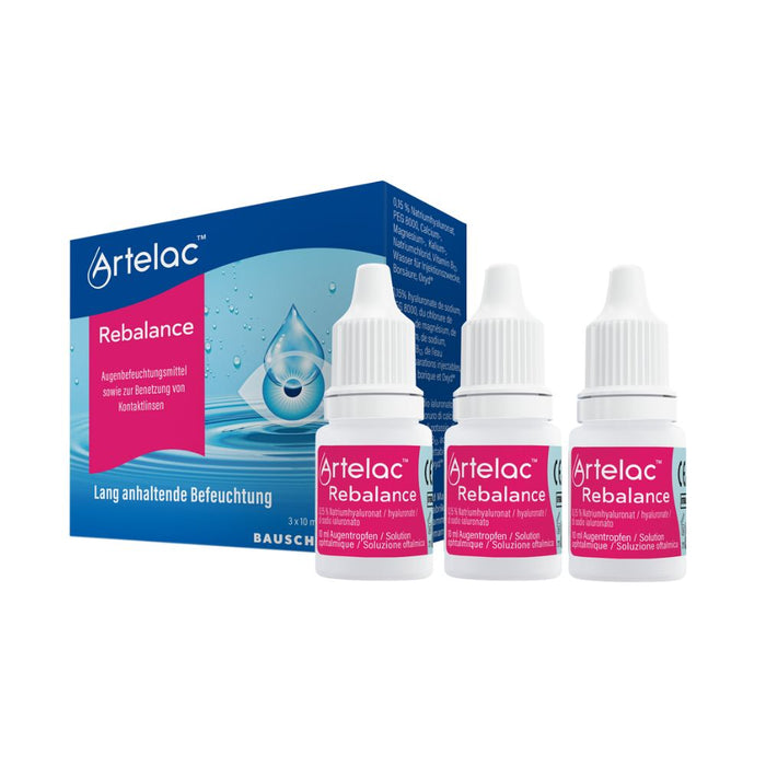 Artelac Rebalance Augentropfen lang anhaltende Befeuchtung, 30 ml Solution