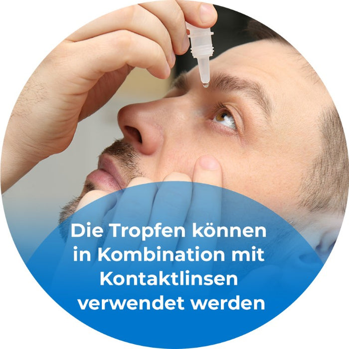 OCUTEARS Hydro+ Augentropfen bei beanspruchten Trockenen Augen mit Hyaluronsäure, 15 St. Einzeldosispipetten