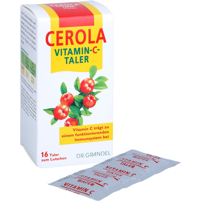 DR. GRANDEL CEROLA Vitamin-C-Taler, 16 pc Tablettes