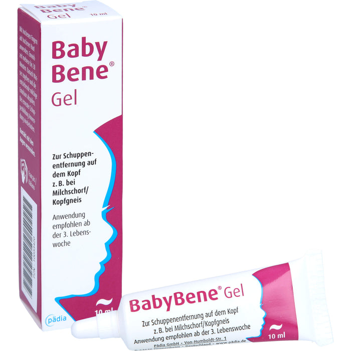 Babybene Gel zur Schuppenentfernung auf dem Kopf, 10 ml Gel