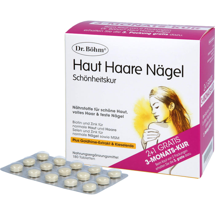 Dr. Böhm Haut Haare Nägel, 180 St TAB