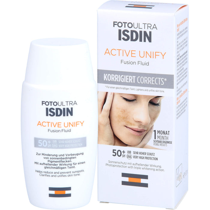 ISDIN FotoUltra Active Unify, 50 ml Solution