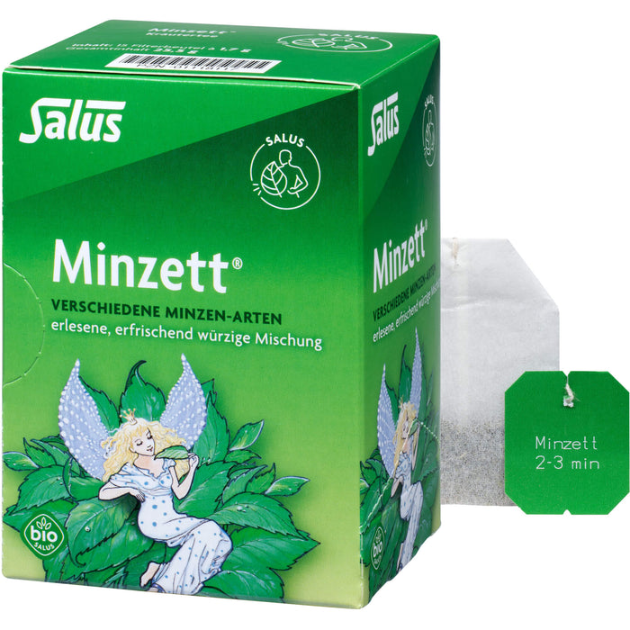 Salus Minzett Kräutertee, 15 pc Sac filtrant