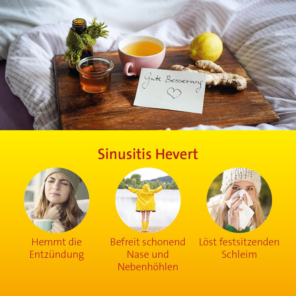 Sinusitis Hevert, 40 St. Tabletten