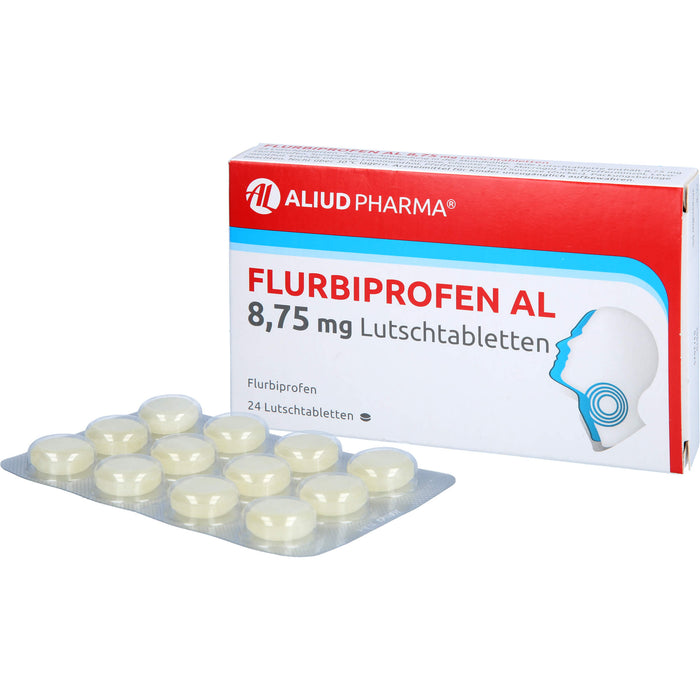 Flurbiprofen AL 8,75 mg Lutschtabletten, 24 pc Tablettes