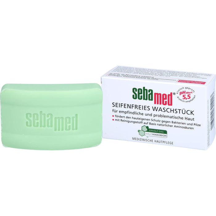 sebamed Seifenfreies Waschstück, 100 g soins du corps