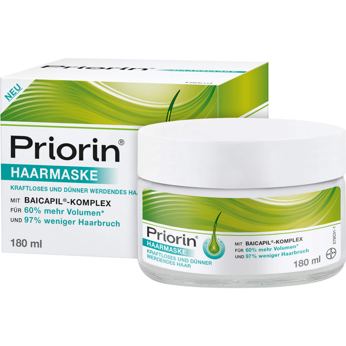 Priorin Haarmaske kraftloses und dünner werdendes Haar, 180 ml Masken