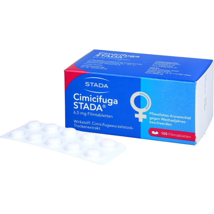 Cimicifuga STADA Tabletten gegen Wechseljahresbeschwerden, 100 pcs. Tablets