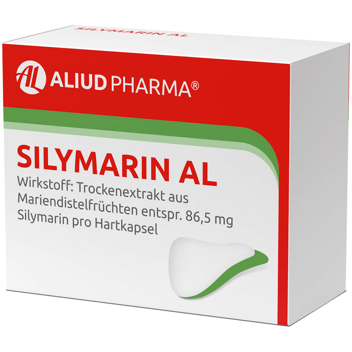 Silymarin AL Hartkapseln bei Lebererkrankungen, 30 pcs. Capsules