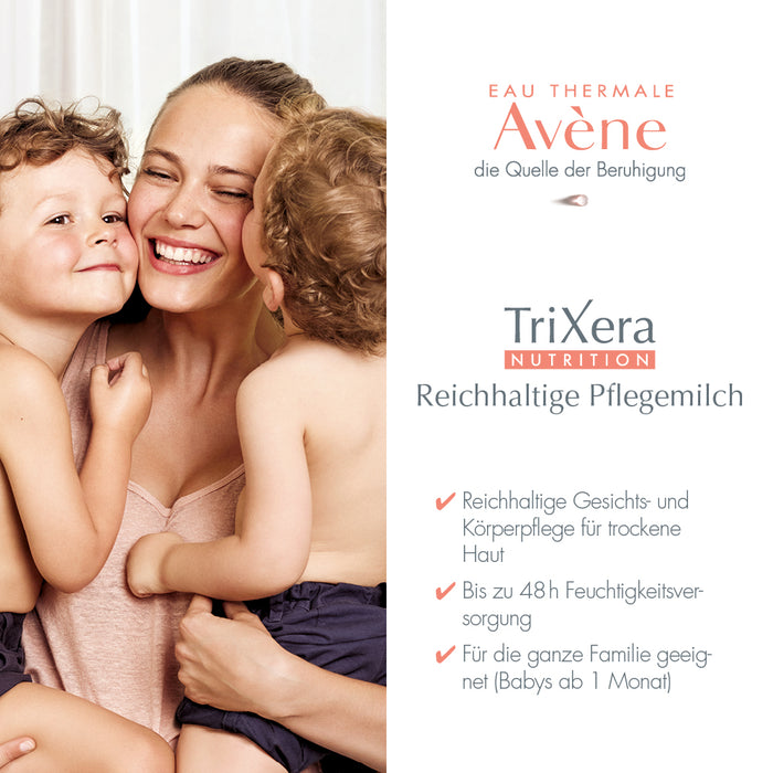 Avène TriXera Nutrition Reichhaltige Pflegemilch, 200 ml Creme