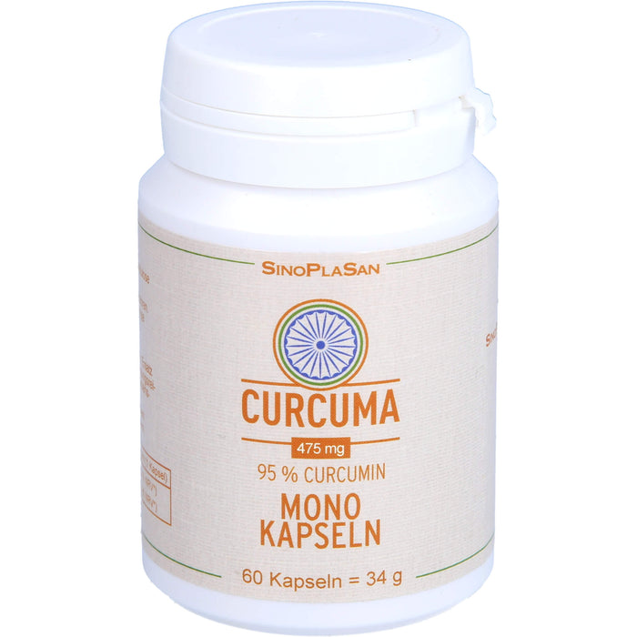 CURCUMA 475 mg 95% Curcumin Mono-Kapseln, 60 St KAP