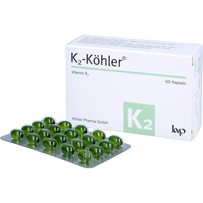 K2-Köhler Vitamin K2 Kapseln, 60 pcs. Capsules