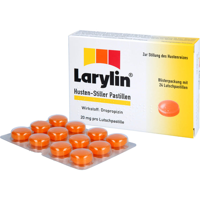 Larylin Husten-Stiller Pastillen, 24 pc Tablettes