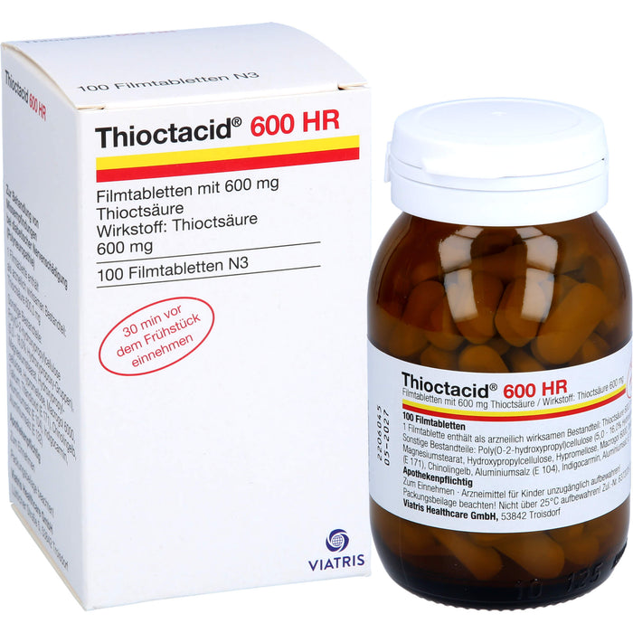 Thioctacid 600 HR Filmtabletten, 100 pcs. Tablets