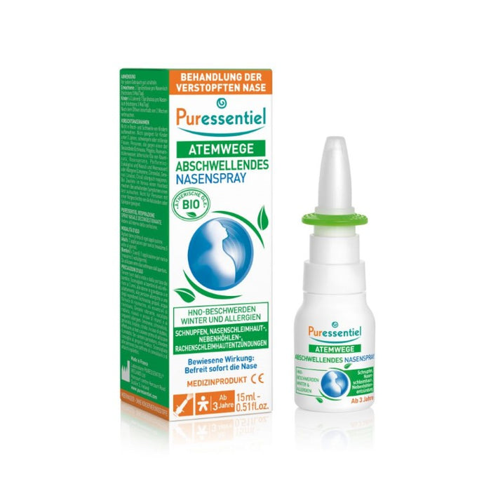 Puressentiel Atemwege Abschwellendes Nasenspray, 15 ml NAS