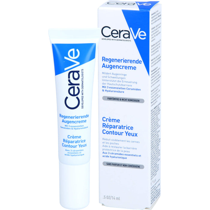 CeraVe Regenerierende Augencreme + Feuchtigkeitslotion, 14 ml Creme