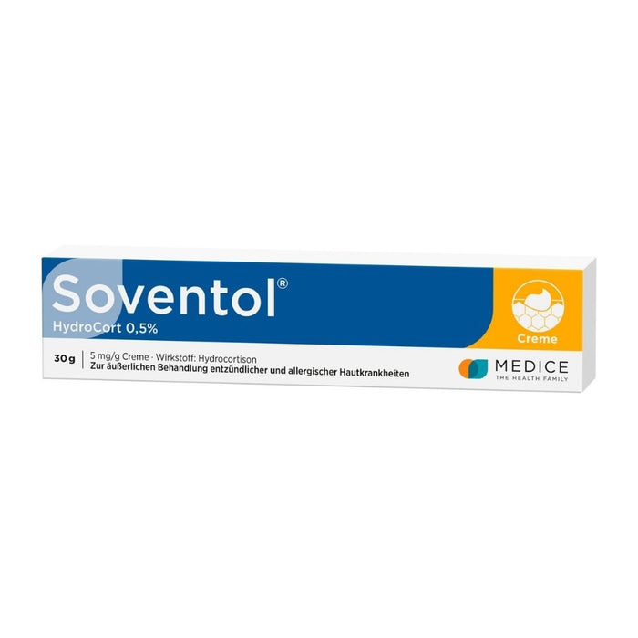 Soventol 0,5 % HydroCort Creme, 30 g Crème