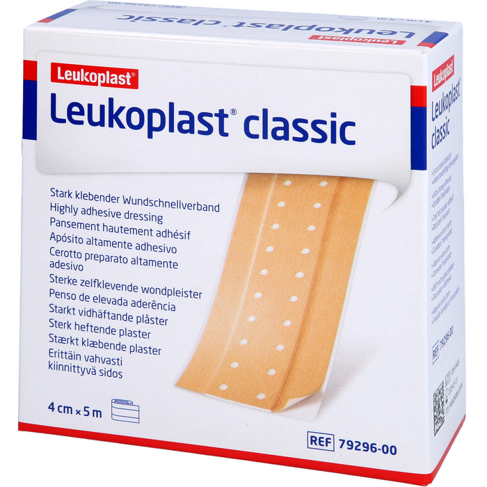 Leukoplast Classic Pflaster 4 cm x 5 m Rolle, 1 St PFL