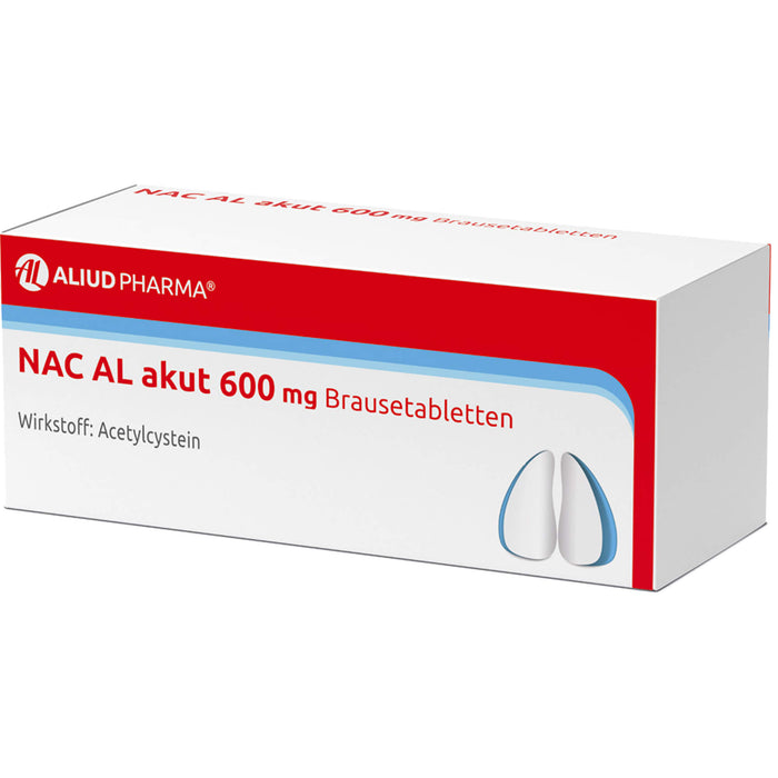 NAC AL akut 600 mg Brausetabletten, 10 St. Tabletten