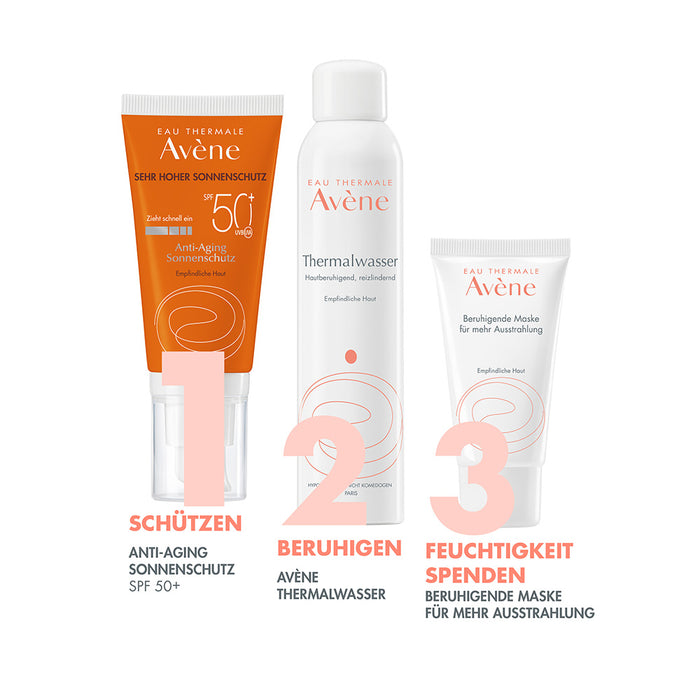 AVENE SunSitive Anti-Aging Sonnenschutz SPF50+, 50 ml Solution