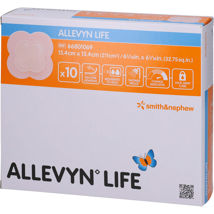 ALLEVYN LIFE 15,4x15,4cm, 10 St VER