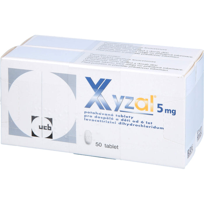 Xyzal 5 mg CC-Pharma Filmtabletten bei Allergien, 100 pcs. Tablets